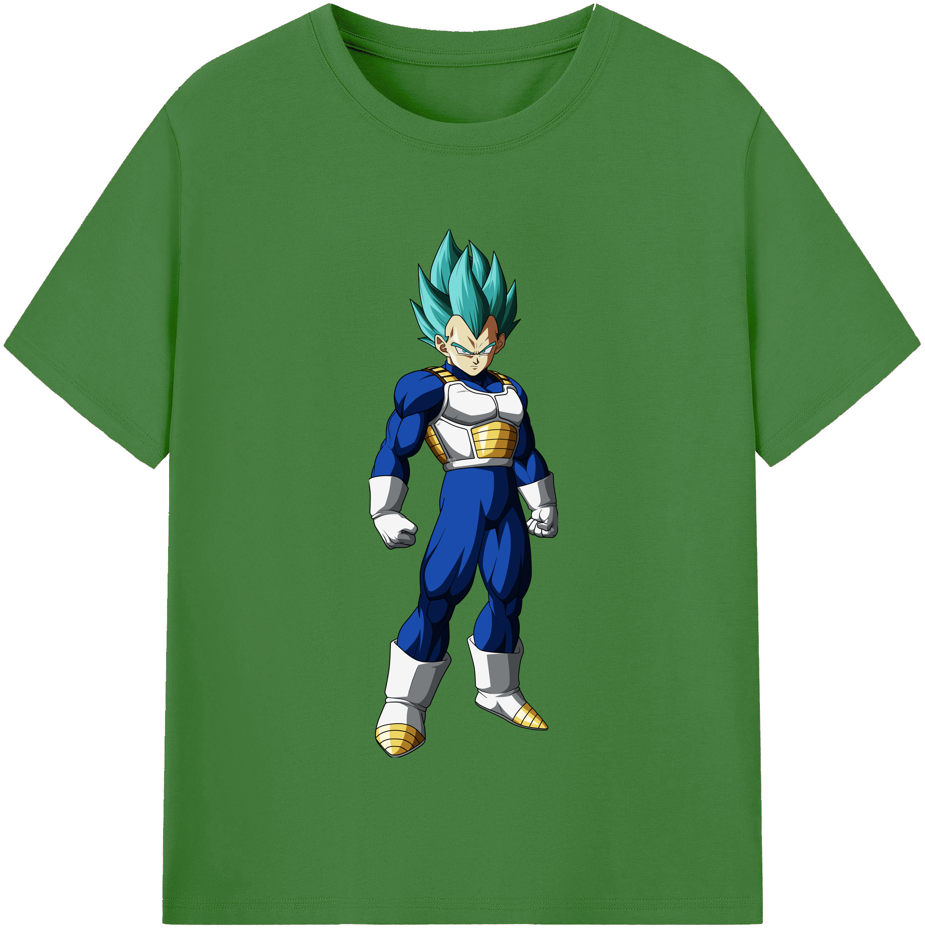 （画像用） ドラゴンボール ベジータ四世（Bejīta Yonsei）DRAGON BALL Vegeta IV レディースカジュアルプリントTシャツ（綿100％）